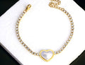 22K Gold Plated Stainless Steel Bracelet
