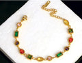 22K Gold Plated Stainless Steel Bracelet